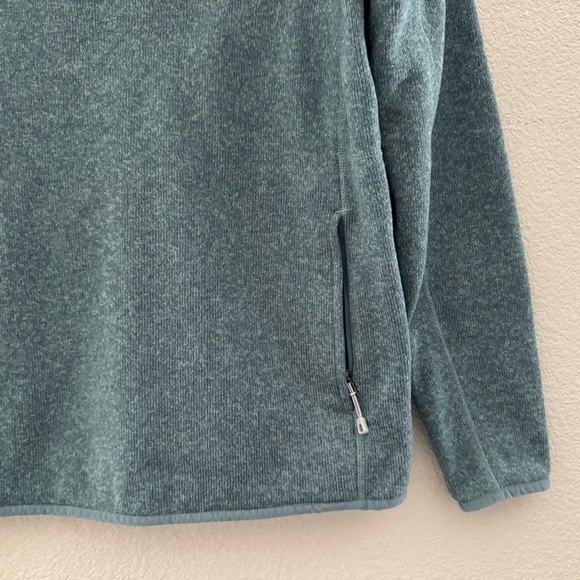 Patagonia Better Sweater Small Teal Pullover Lightweight Outdoor Hiking Camping - Picture 9 of 13